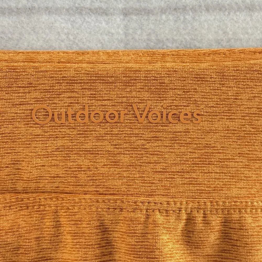 OUTDOOR‎ VOICES Women Skort Sz S Orange Active Tennis Pickleball Sports hb-42